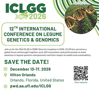 12th International Conference on Legume Genetics and Genomics (ICLGG)